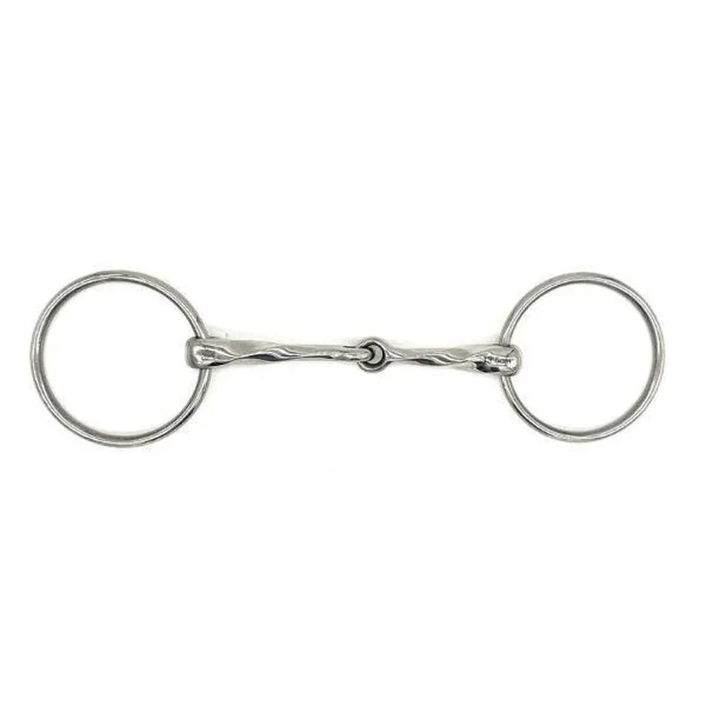 Jake Adams Slow Twist Loose Ring Snaffle 5.25in.