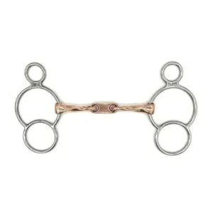 Jake Adams Twisted Copper Dr Bristol 2 Ring Gag 5.25in.