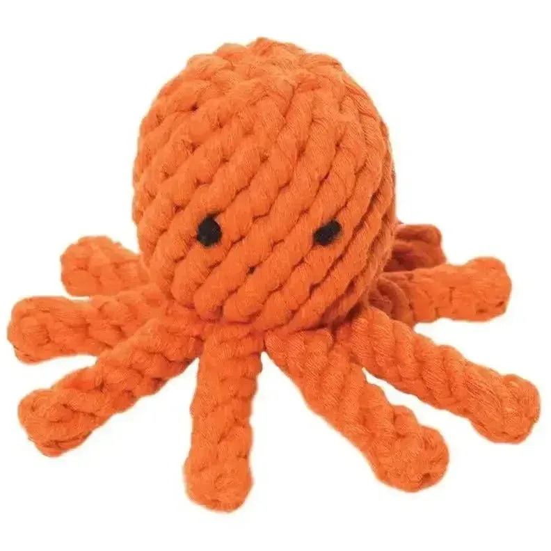 Jax & Bones Elton the Octopus Rope Dog Toy