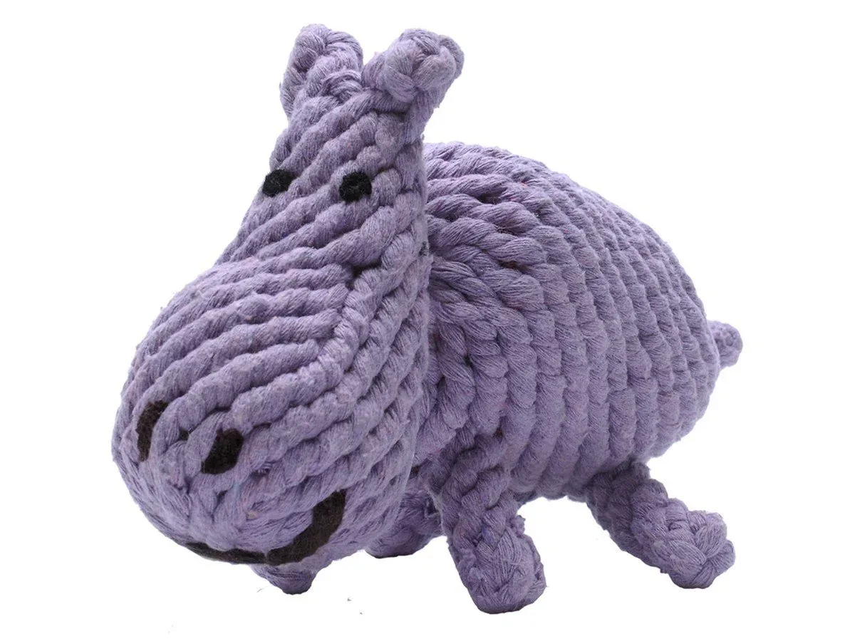 JAX & BONES | Hank the Hippo Rope Toy