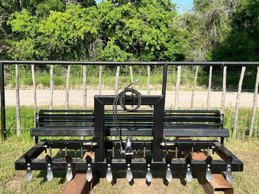 Jd Arena Equipment 7' Drag with Hydraulic Roller