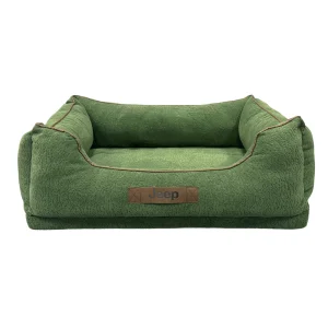 Jeep Elevated Cuddler Dog Bed - Rugged Green, Medium