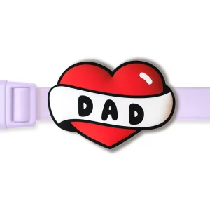 Jiby Dad Tattoo Dog Tag Charm