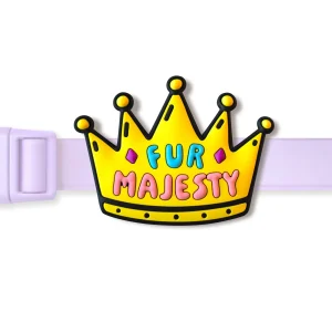 Jiby Fur Majesty Crown Dog Tag Charm