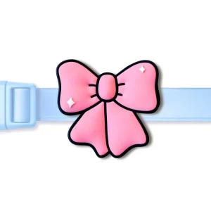 Jiby Pink Ribbon Dog Tag Charm