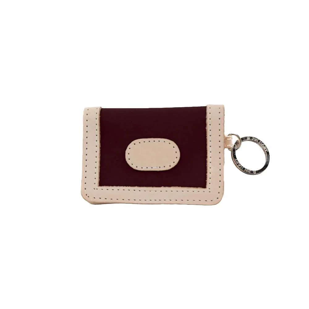 Jon Hart Design Burgundy ID Wallet