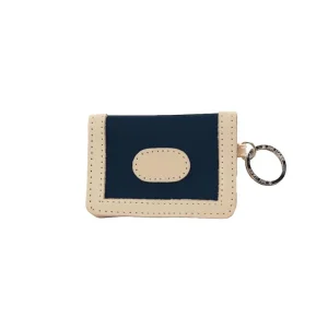 Jon Hart Design Navy ID Wallet