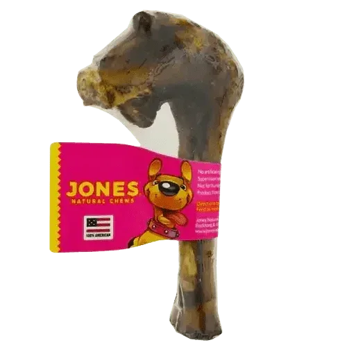 Jones Natural Chews Lamb Shank Bone Dog Chew Treats