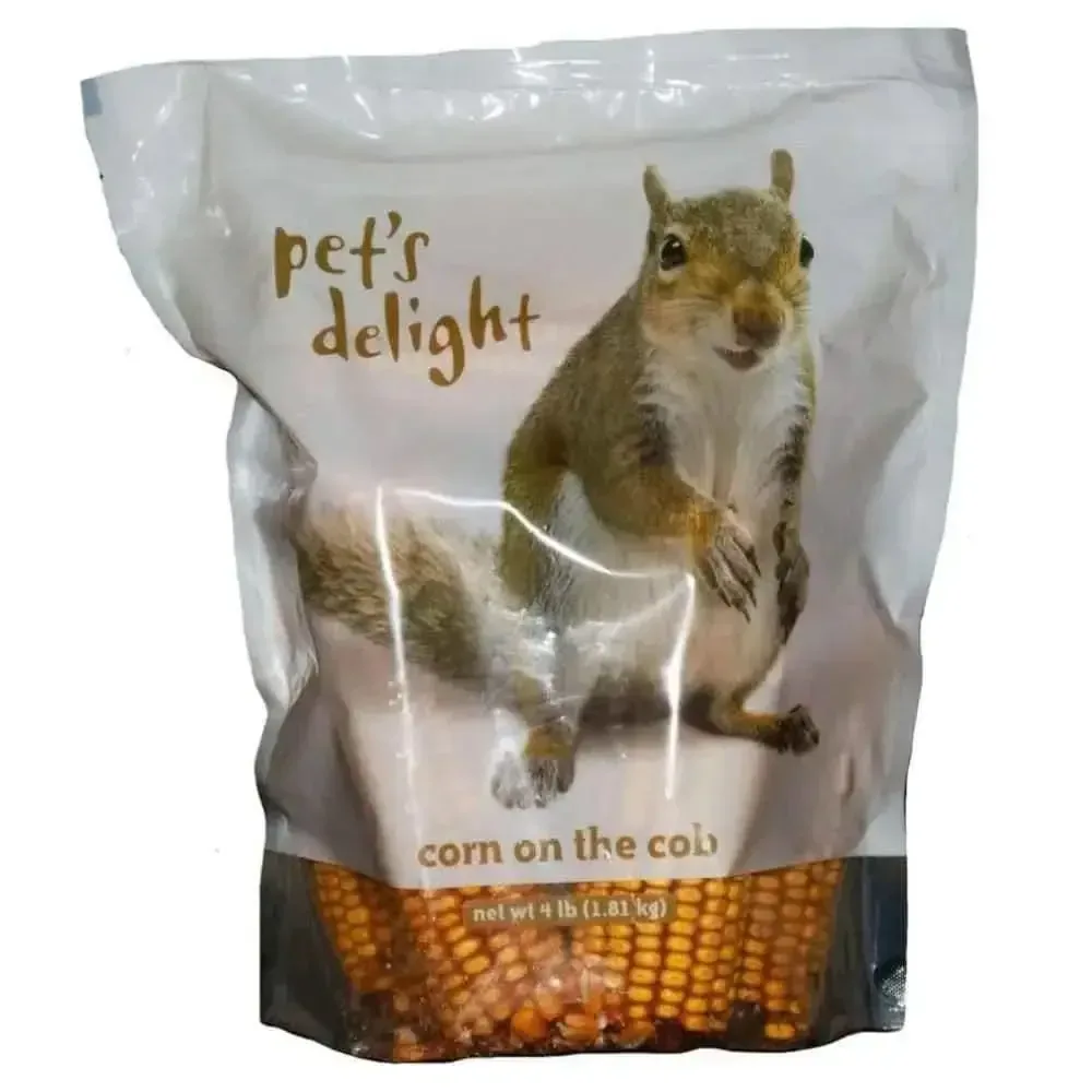 Joyful Backyard Moments: Nutritious Squirrel Treats Dried Corn Cobs