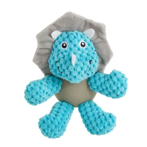 Joyhound Belly Plush Triceratops Squeaky Plush Dog Toy