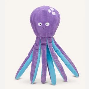 Joyhound® Bite Shield™Octopus Protection Plush Crinkle Squeaker Dog Toy