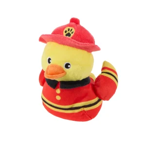 Joyhound® Duckies Plush Firemen Dog Toy