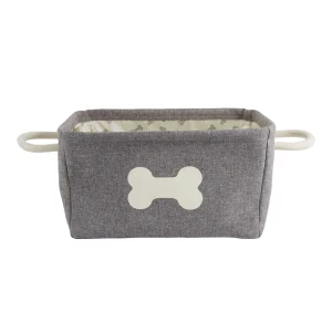 Joyhound Linen Toy Box Dog Toy
