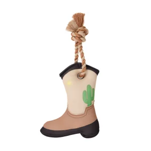Joyhound® Plush Rope Cowboy Boots Dog Toy