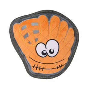 Joyhound Rip Roarin' Baseball Mitt Tough Dog Toy