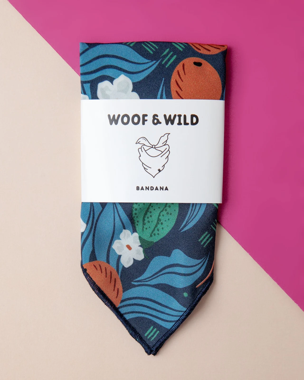 Jude Floral Rayon Dog Bandana