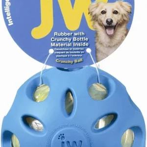 JW Crackle Heads Crackle Ball Dog Toy Large