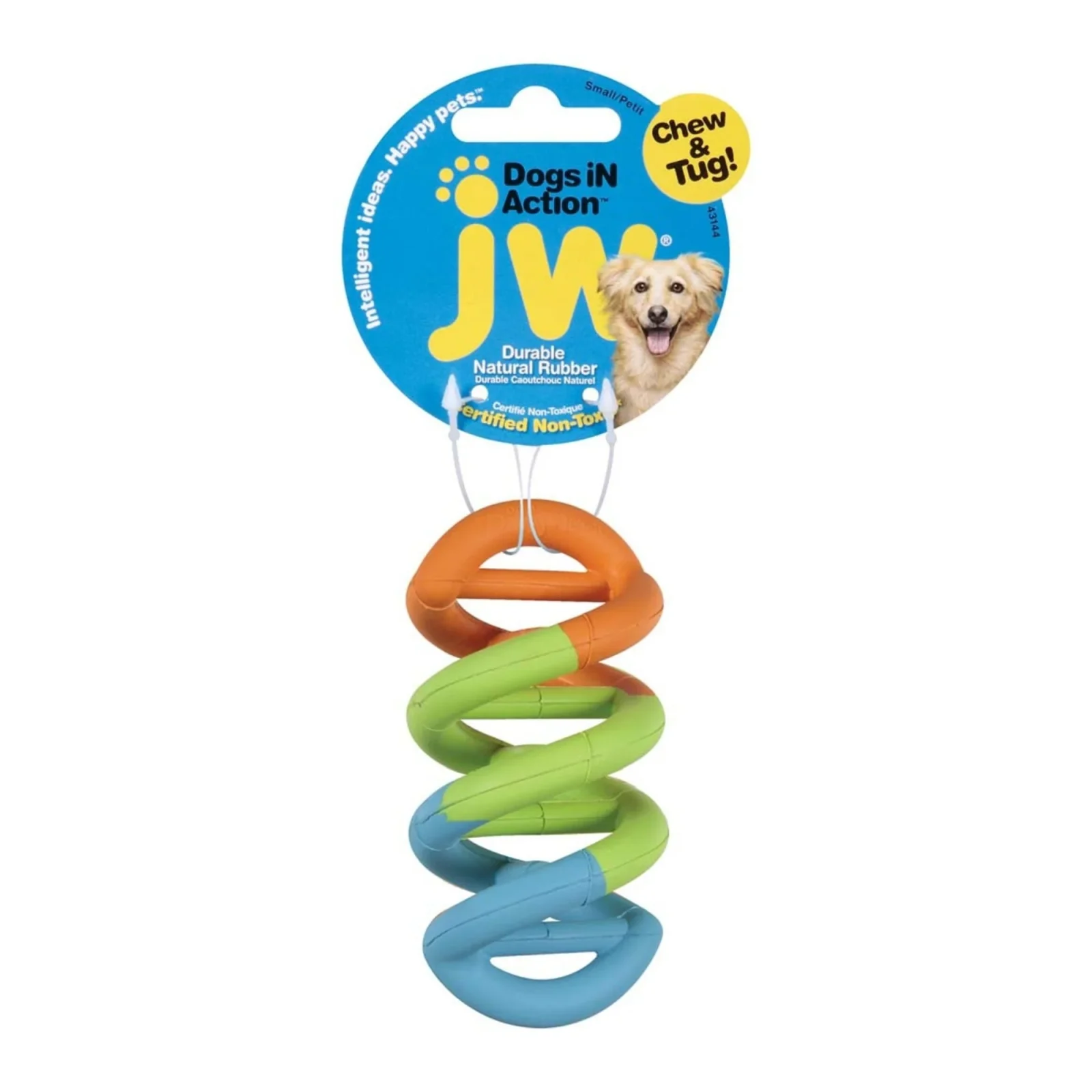 JW Dogs in Action Rubber Dog Toy Small