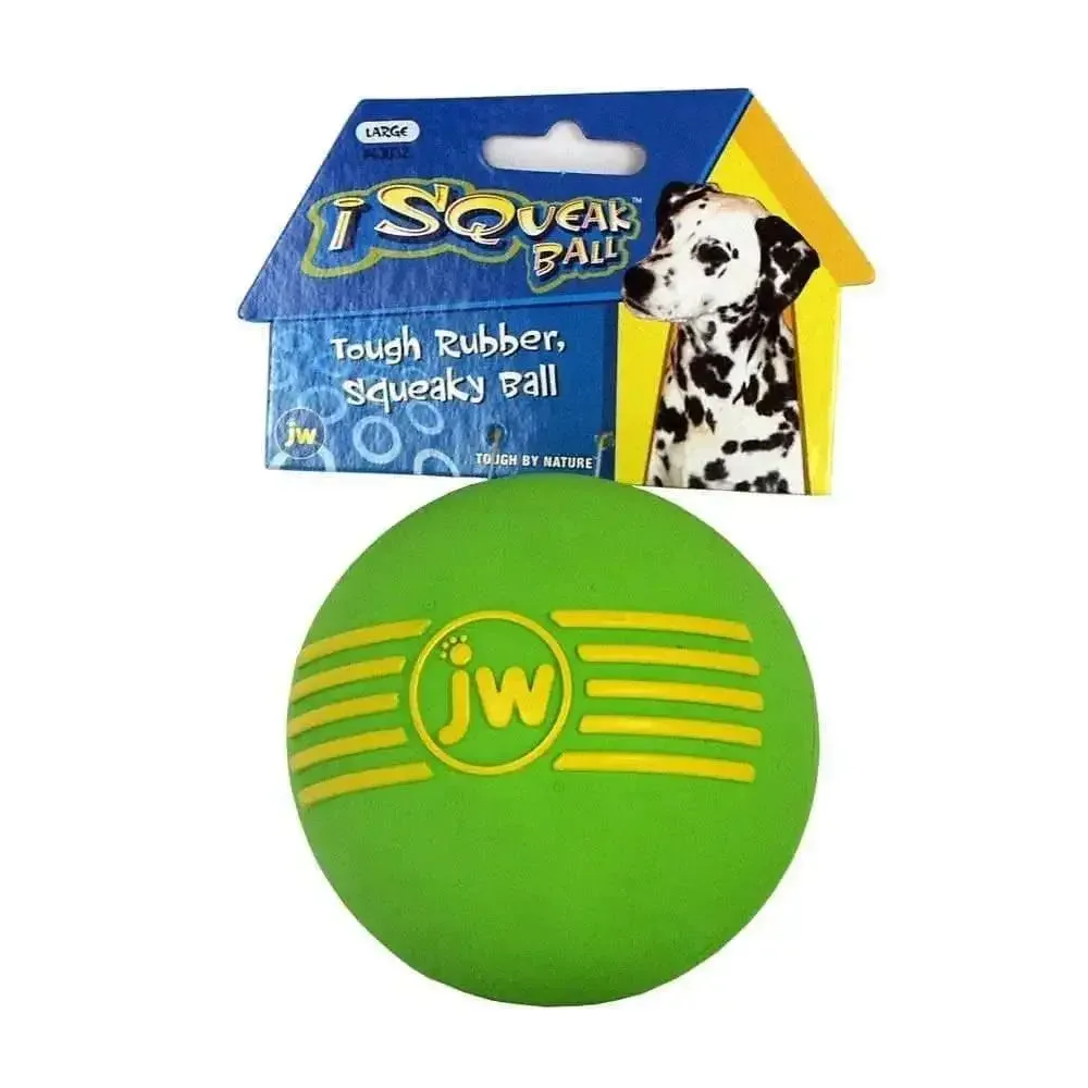 JW® iSqueak® Ball Dog Toys Color Large