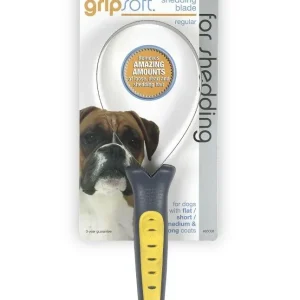JW Pet GripSoft Dog Shedding Blade