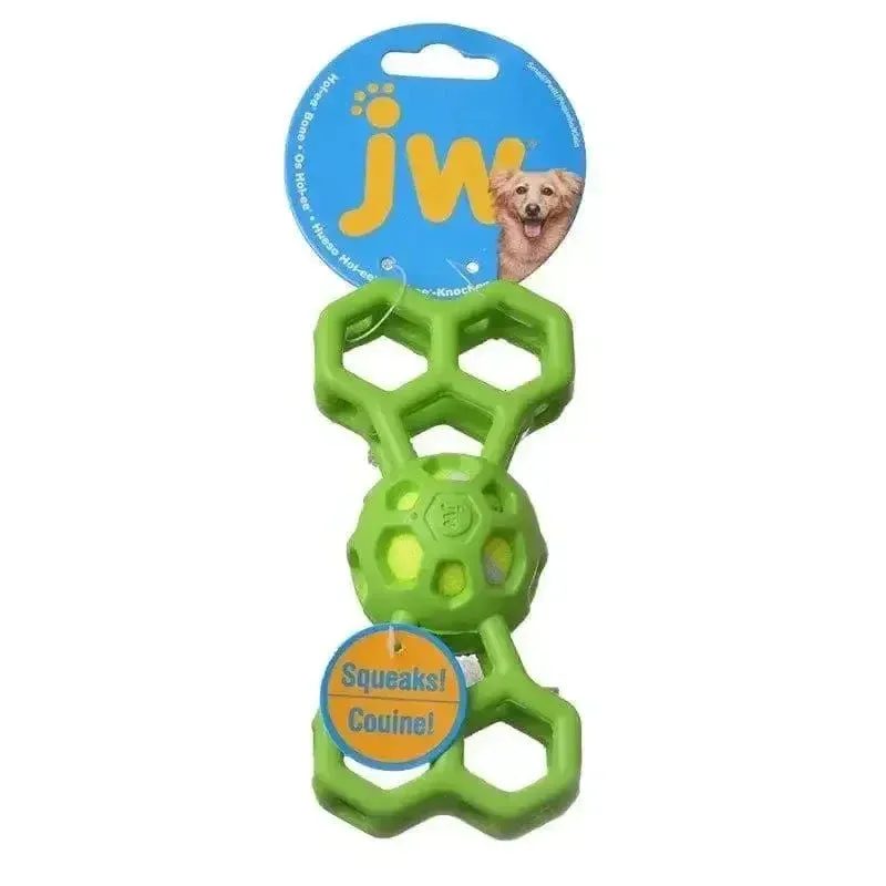 JW Pet Hol-ee Bone with Squeaker Dog Toys