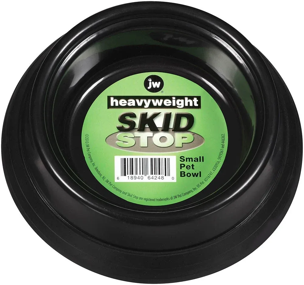 JW Pet Skid Stop Heavyweight Dog Bowl Assorted 1ea/SM