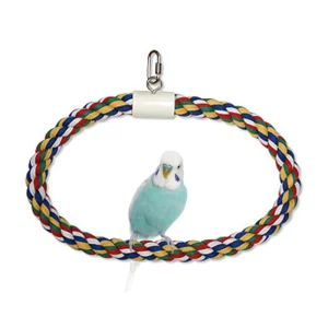 JW Pet Swing N Perch Ring Multi-Color 1ea/LG