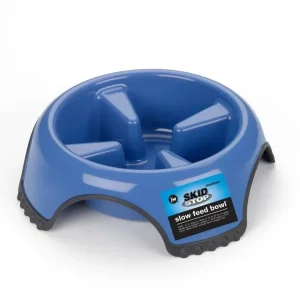 JW Skid Stop Slow Feed Dog Bowl Medium
