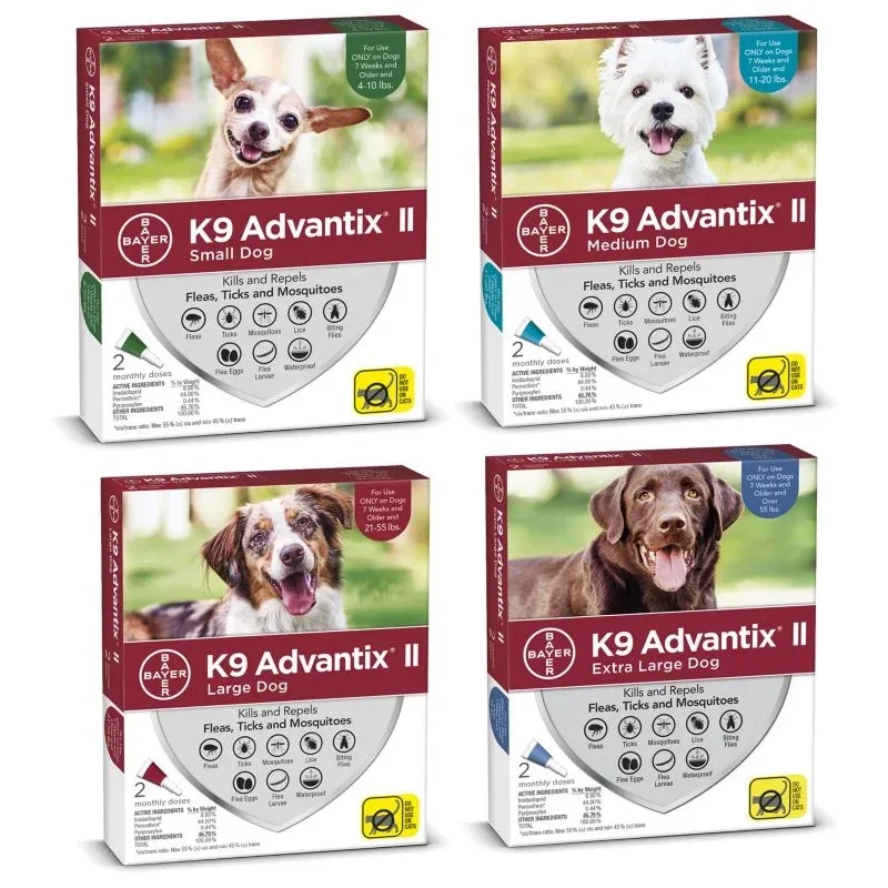 K9 Advantix II for Dogs 2-Month Supply