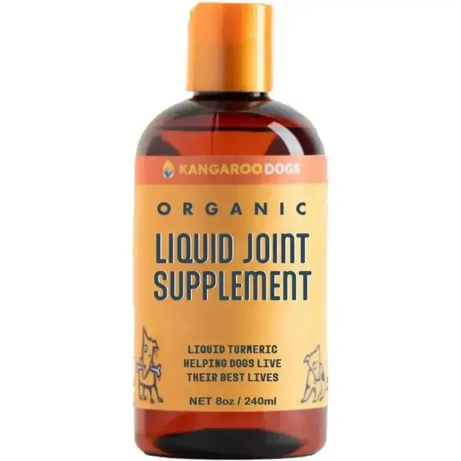 Kangaroo Dogs Organic Turmeric Curcumin Dog Joint Supplement 8oz