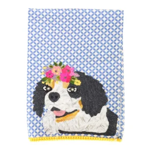 KARMA LIVING | Barkley Dog Tea Towel