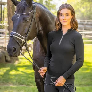 Kastel Denmark Ladies’ 1/2-Zip Knit Pullover - "Karina"
