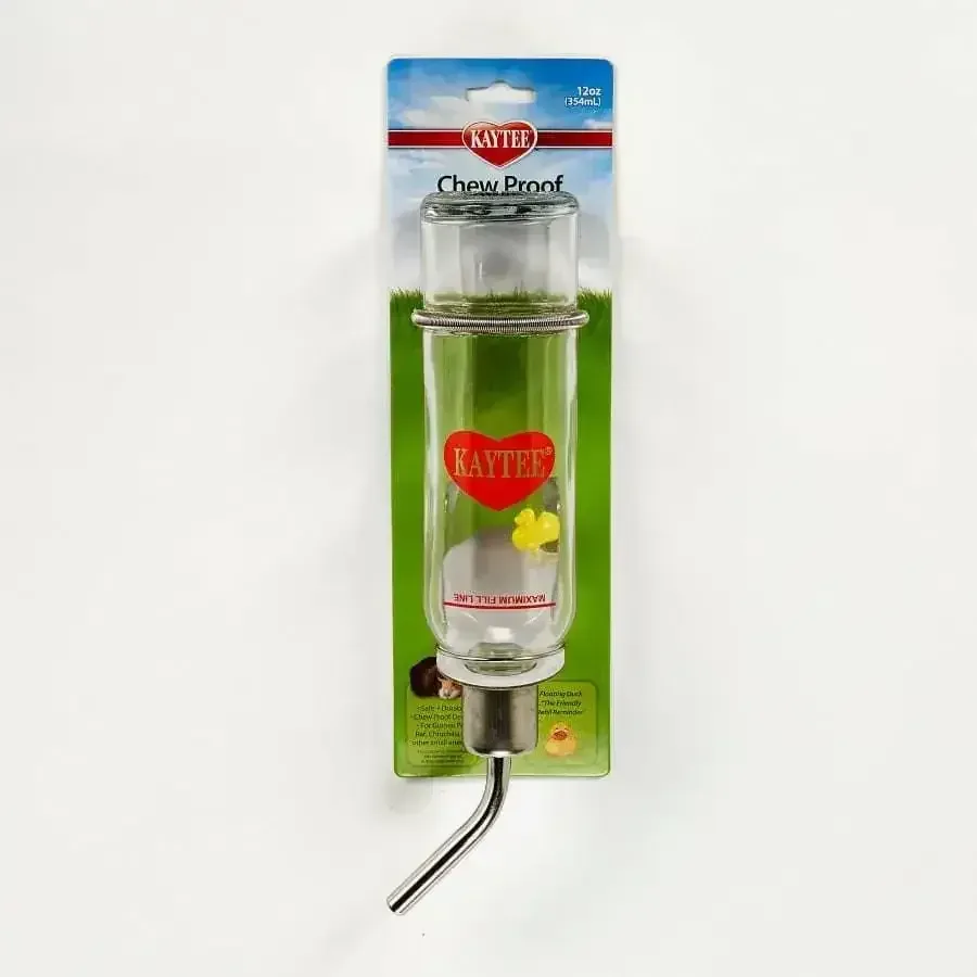 Kaytee Chew-Proof Water Bottle Clear