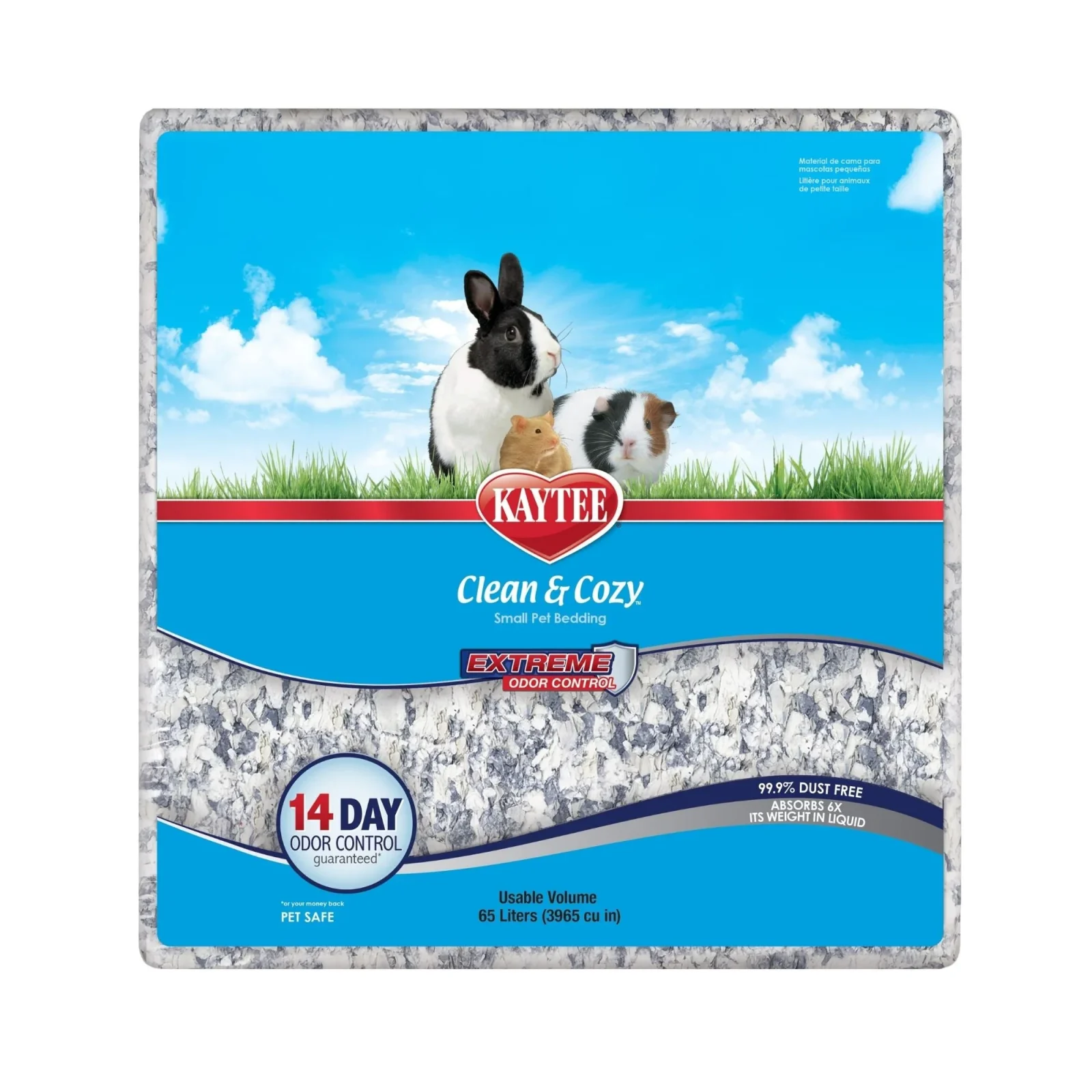Kaytee Clean & Cozy Extreme Odor Control Bedding, 65 L