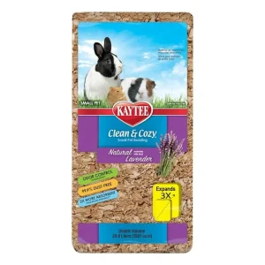 Kaytee Clean & Cozy Natural Bedding with Lavender, 24.6 L