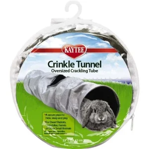 Kaytee Crinkle Tunnel Silver, 1ea