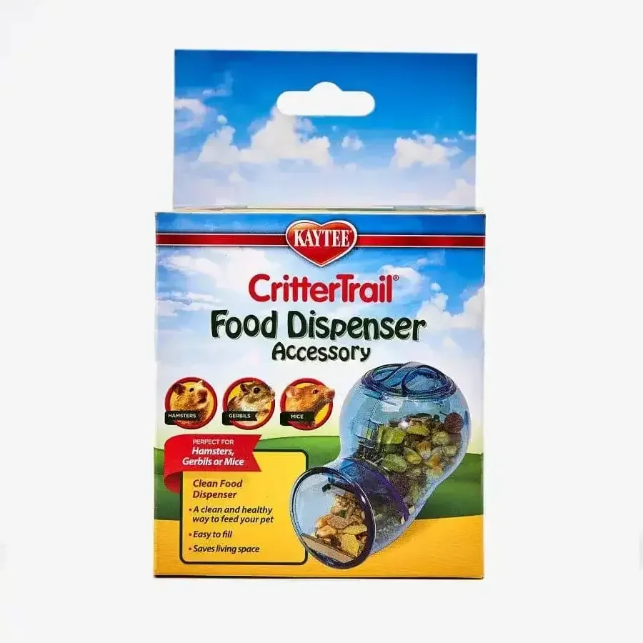 Kaytee CritterTrail Food Dispenser Accessory 3.75 in X 2.75 in X 4 in