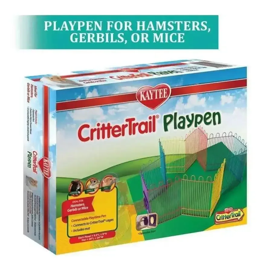 Kaytee CritterTrail Playpen With Mat