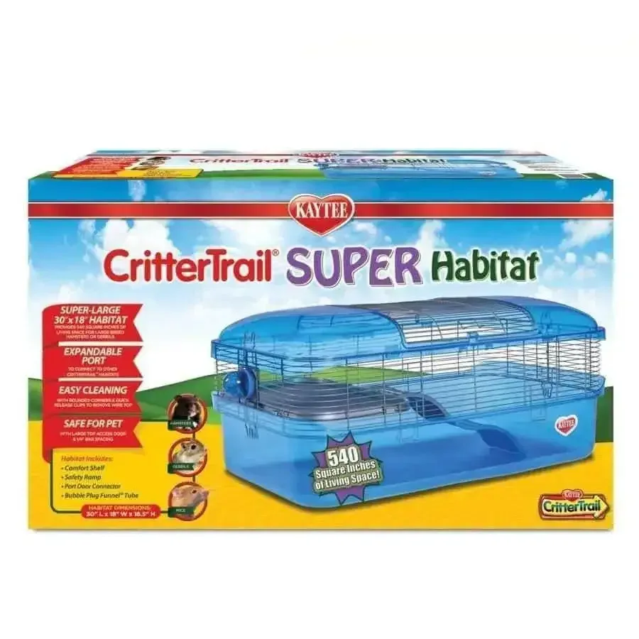 Kaytee CritterTrail SUPER Hamsters Habitat for Small Animals