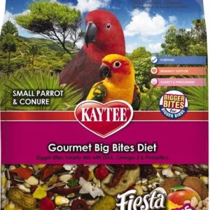 Kaytee Fiesta Big Bites Small Parrot Conure Food 1ea/4 lb