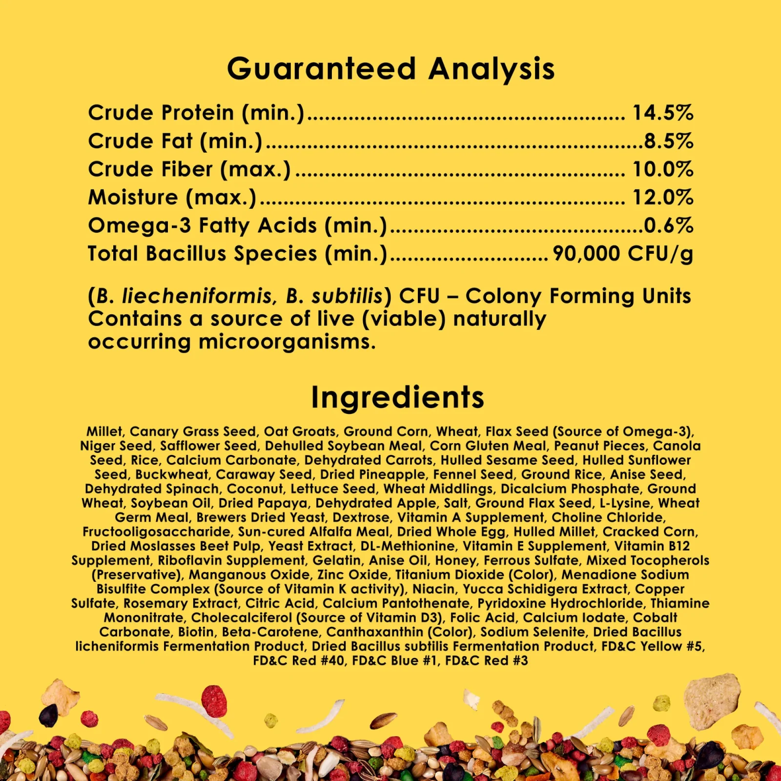 Kaytee Fiesta Parakeet Food 1ea/25 lb - Image 2