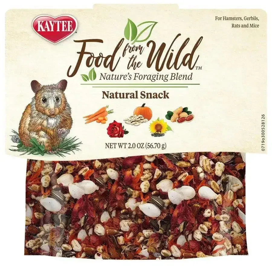 Kaytee Food From the Wild Natural Snack Hamster and Gerbil Food 2 oz