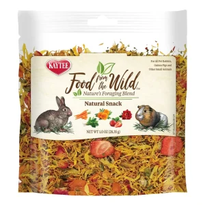 Kaytee Food From the Wild Natural Snack, Rabbit & Guinea Pig, 1 oz
