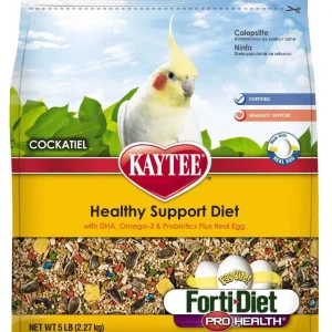 Kaytee FortiDiet Pro Health EggCite NourishProtect Cockatiel Food 1ea/5 lb