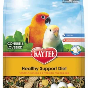 Kaytee FortiDiet Pro Health EggCite NourishProtect Conure Lovebird Food 1ea/3 lb