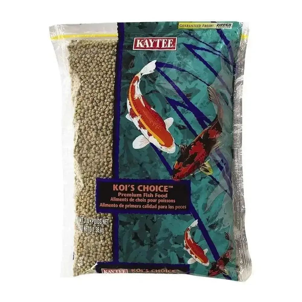 Kaytee Koi's Choice Fish Food for Optimal Health in Koi and Pond Fish