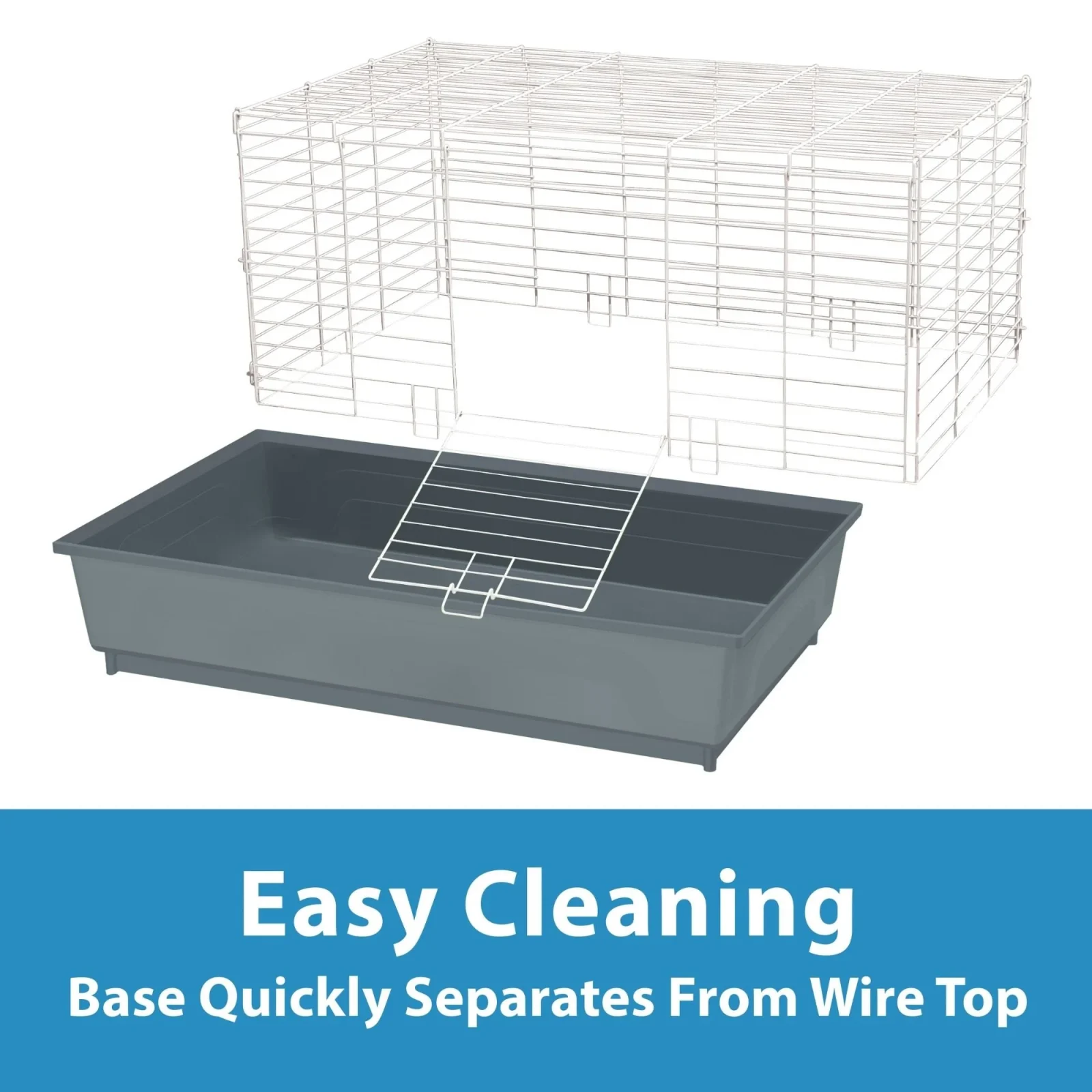 Kaytee My First Home Rabbit or Multiple Guinea Pig Starter Kit, 42 x 18 x 20 in - Image 2