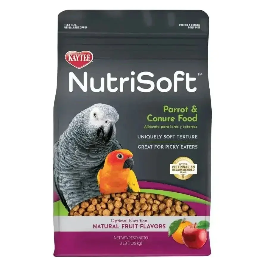 Kaytee NutriSoft Parrot & Conure 3 lb