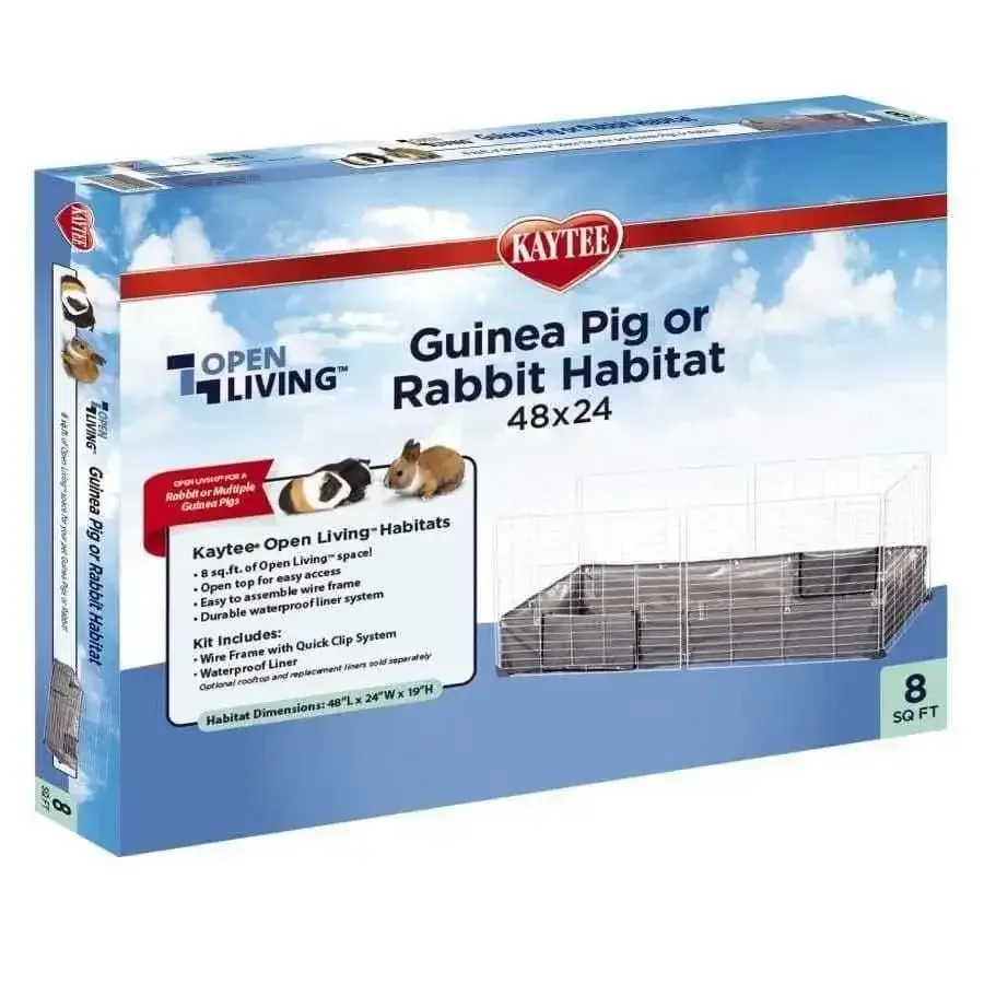 Kaytee Open Living Rabbit or Guinea Pigs Habitat