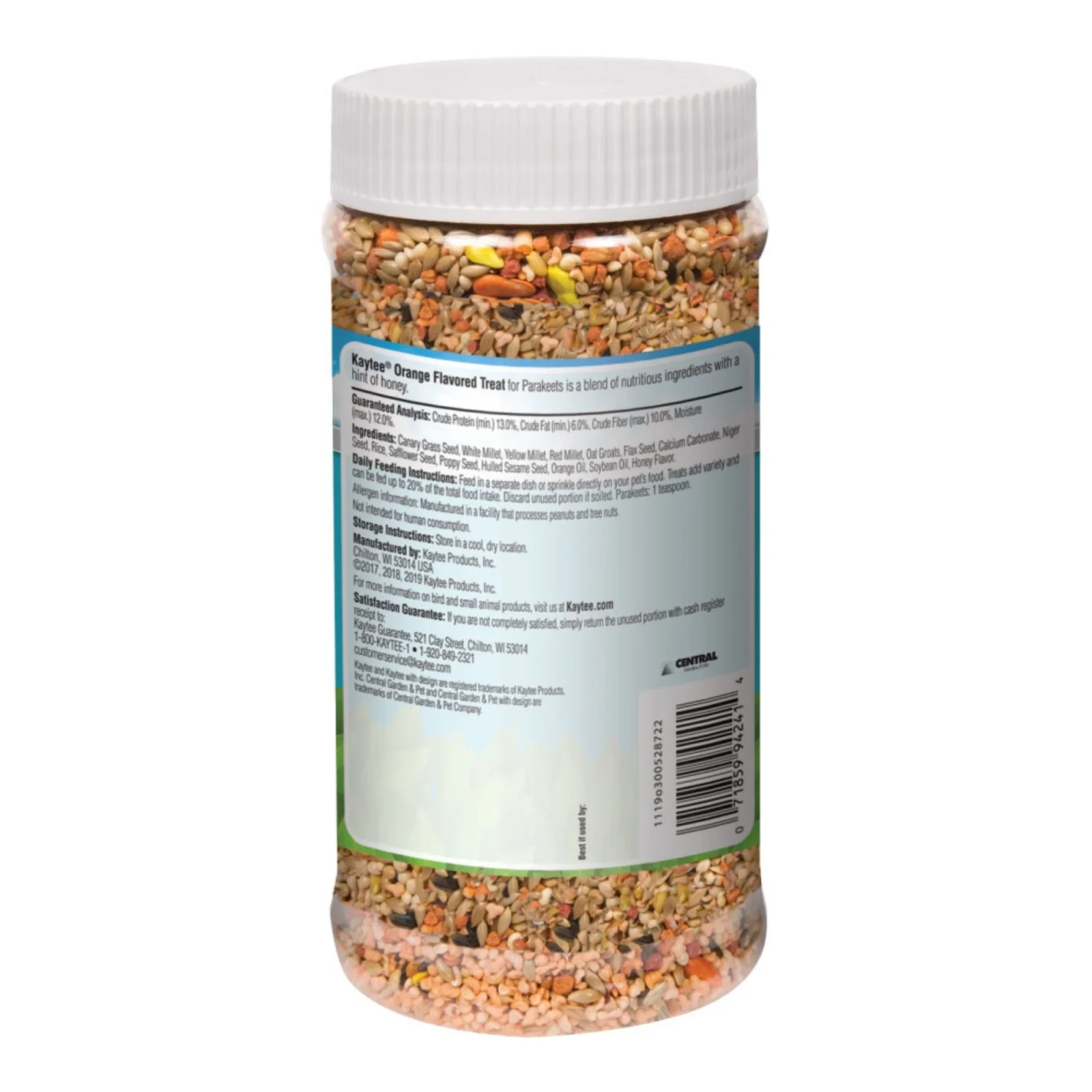 Kaytee Orange Flavored Treat Parakeet 1ea/10 oz - Image 2